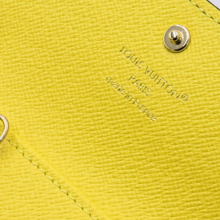 LOUIS VUITTON ルイヴィトン キーケース ミュルティクレ4 モノグラム トニックレモン M25708 4連 メンズ レディース ユニセックス 正規品 新品 ブランド ギフト_6