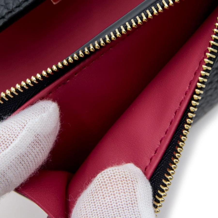 ルイヴィトン ポルトフォイユ カプシーヌ XS M68587 ミニ財布 3つ折り