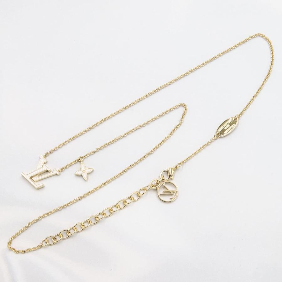 ルイヴィトン LOUIS VUITTON ネックレス LV アイコニック エナメル