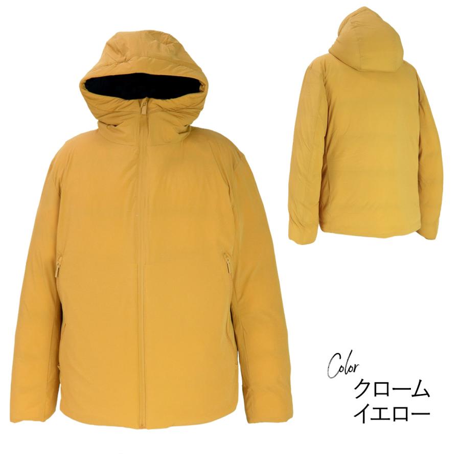 ワークマン GIGA PUFF フュージョンダウン フーディー HD012 ダウン