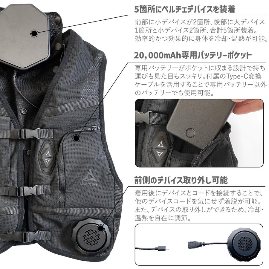 バッテリー 付き 】 ワークマン ウィンドコア アイス×ヒーター