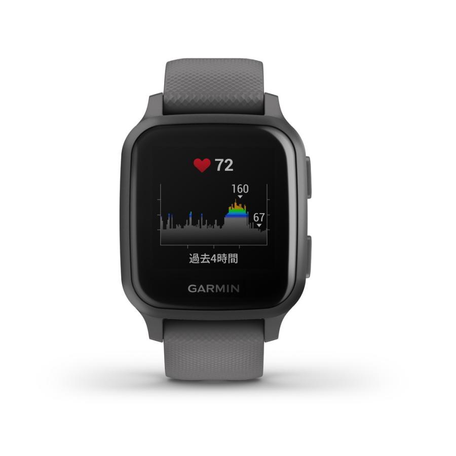 GARMIN（ガーミン） 公式 Venu Sq Shadow Gray/Slate 日本正規品