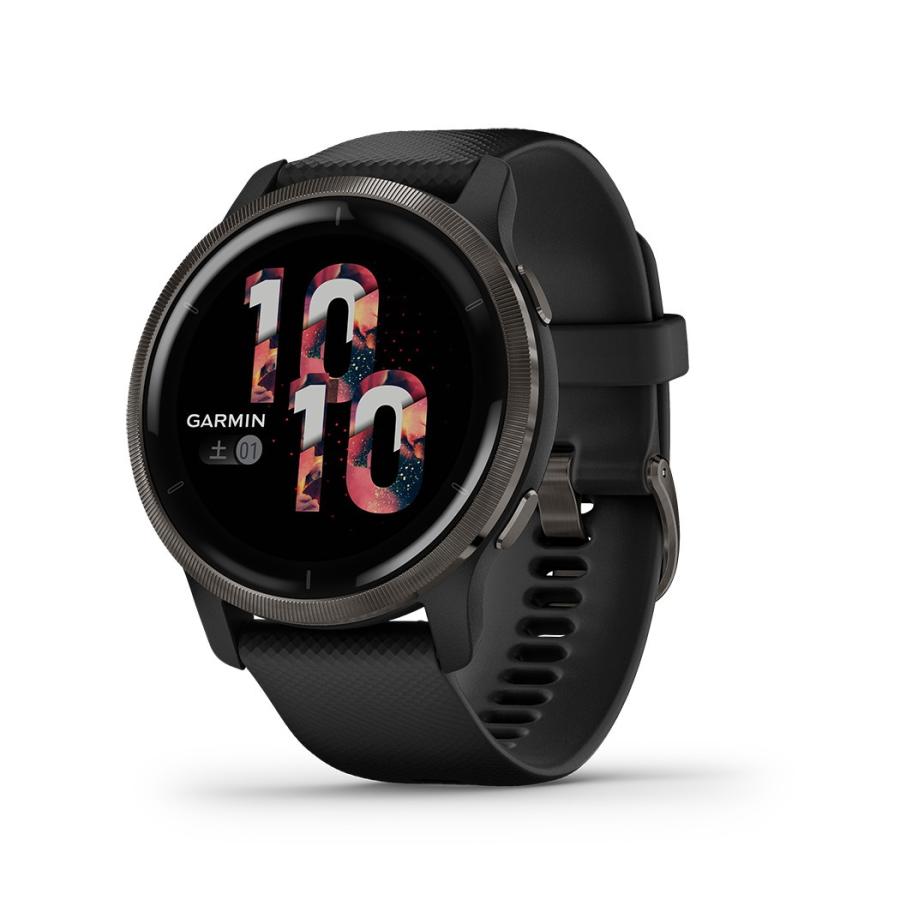 GARMIN ガーミン公式 スマートウォッチ GPS Venu 2 Black GARMIN ガーミン公式 スマートウォッチ GPS Venu 2 Black
