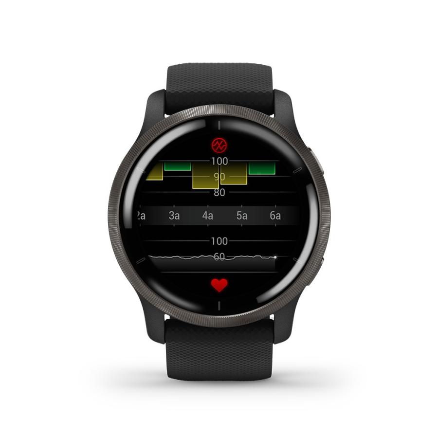 GARMIN ガーミン公式 スマートウォッチ GPS Venu 2 Black GARMIN ガーミン公式 スマートウォッチ GPS Venu 2 Black