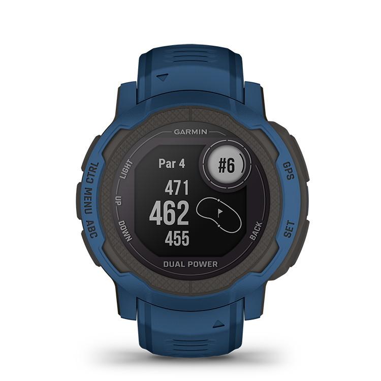 【値下げ】 ソーラー充電モデル ガーミン公式直販 Instinct 2 Dual Power Tidal Blue Suica対応 タフネスアウトドア GPS ウォッチ 日本正規品 【E9073524993】(31977円)