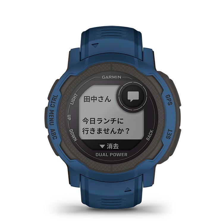 【値下げ】 ソーラー充電モデル ガーミン公式直販 Instinct 2 Dual Power Tidal Blue Suica対応 タフネスアウトドア GPS ウォッチ 日本正規品 【E9073524993】(31977円)