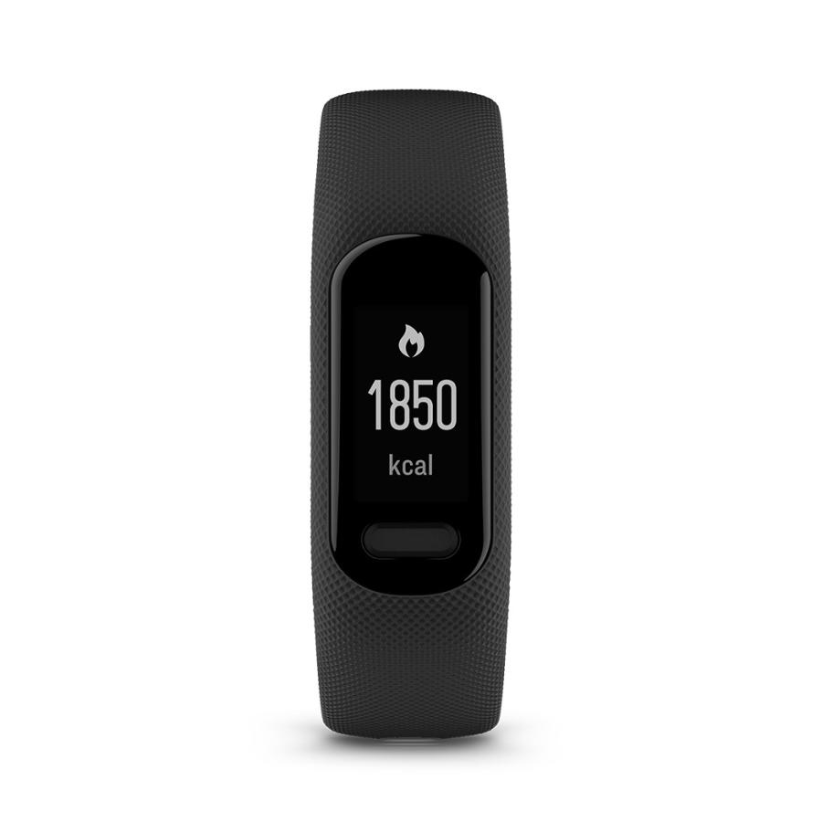 GARMIN(ガーミン)公式vivosmart5BlackS/Mバンド型スマートウォッチ【日本正規品】の画像