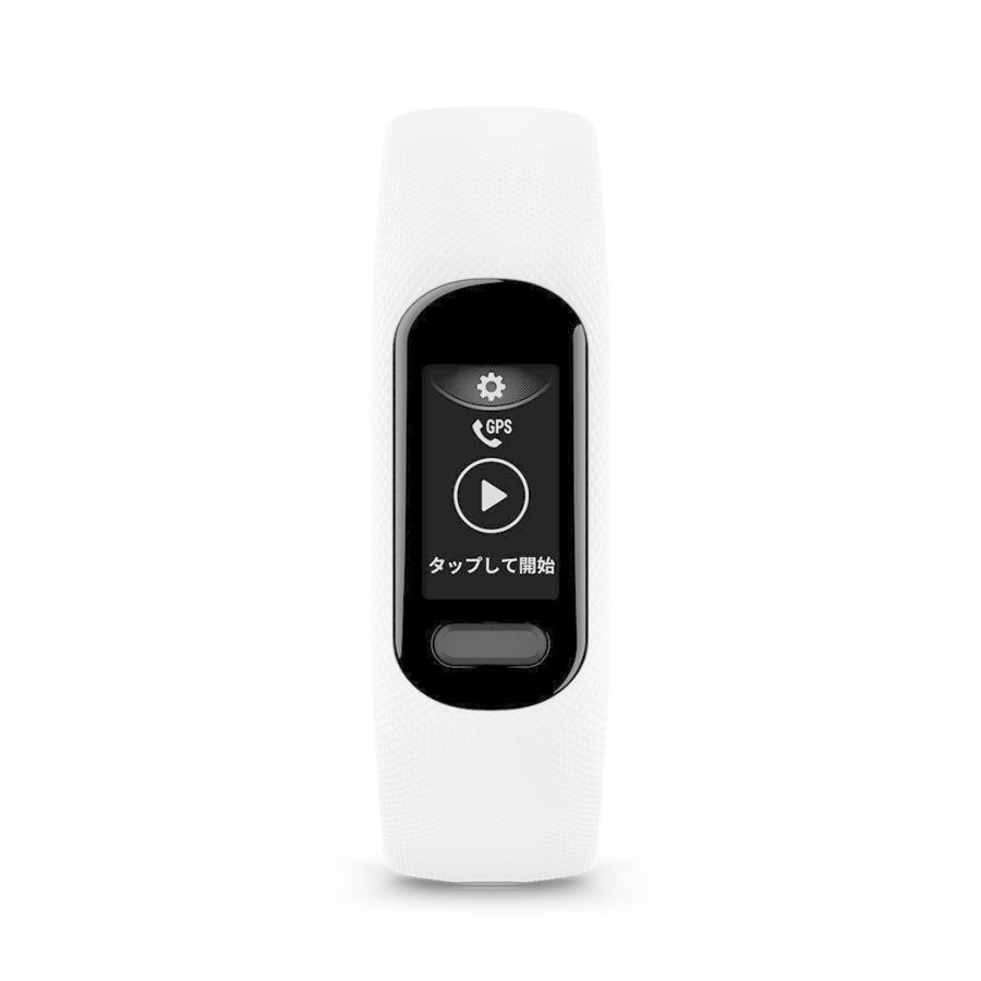 vivosmart GARMIN(ガーミン) 公式 5 White S/M バンド型スマート
