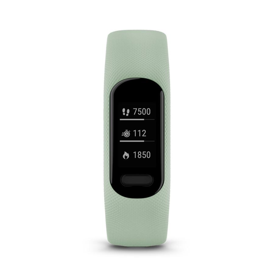 GARMIN(ガーミン) 公式 vivosmart 5 Mint S/M バンド型スマートウォッチ 【日本正規品】の画像