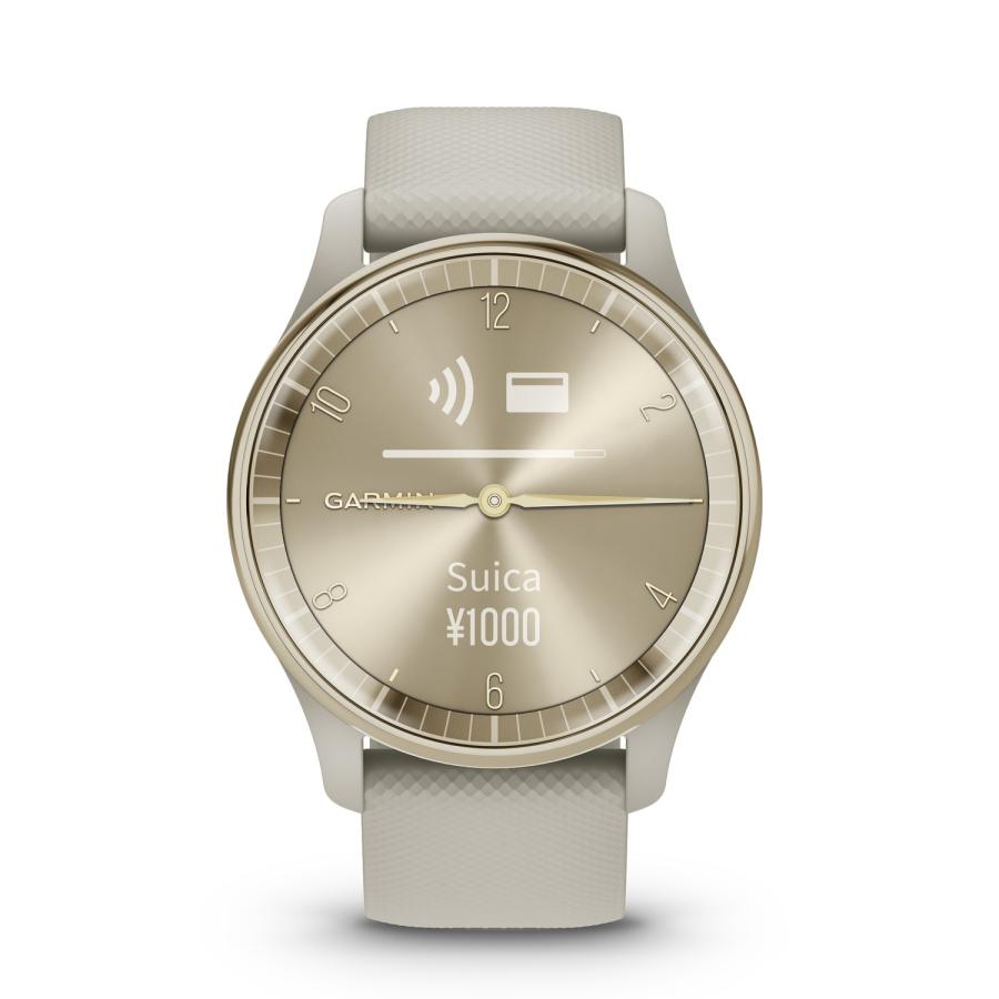 vivomove GARMIN(ガーミン) Trend French Gray / Cream Gold 【日本
