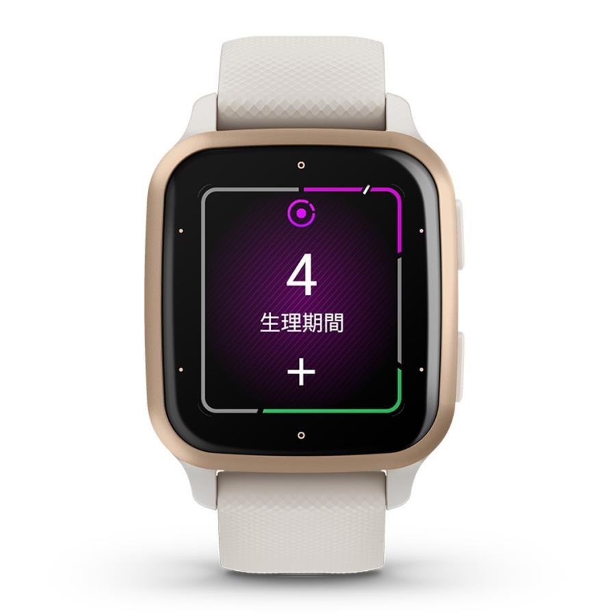 GARMIN GARMIN（ガーミン） Venu Sq 2 Music Ivory/Peach Gold【日本 