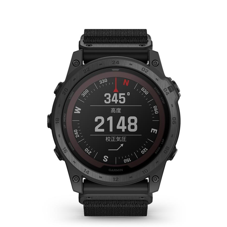 GARMIN(ガーミン) tactix 7 Pro Sapphire Dual Power Carbon Gray DLC / Black Nylon 【LEDライト搭載】 ミリタリーGPSウォッチ 【日本正規品】｜garmin-official｜02