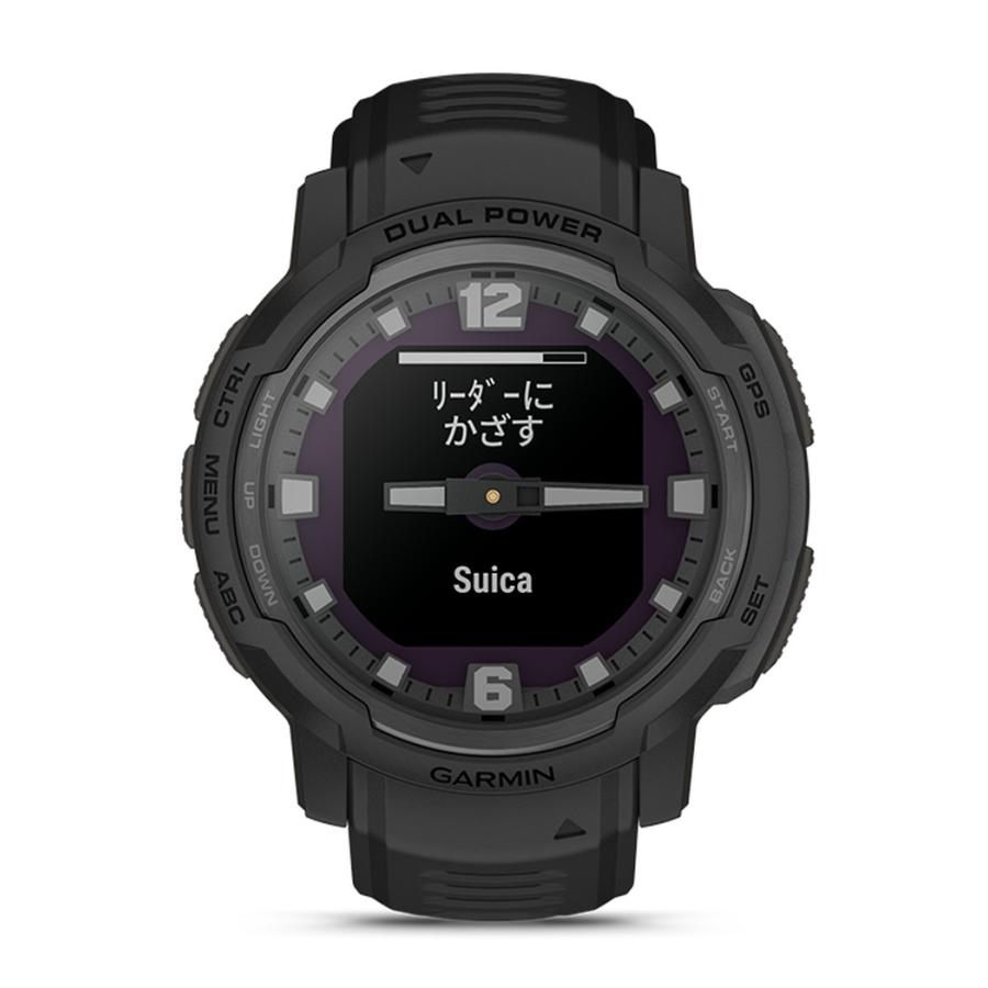 GARMIN ソーラー充電モデル ガーミン公式直販 Instinct Crossover Dual 