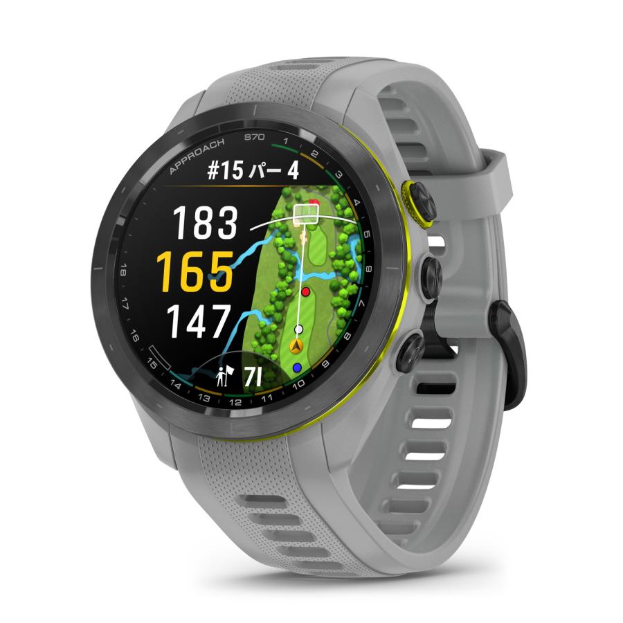 ガーミン公式直販(GARMIN) Approach S70 42mm Gray ゴルフウォッチ GPS