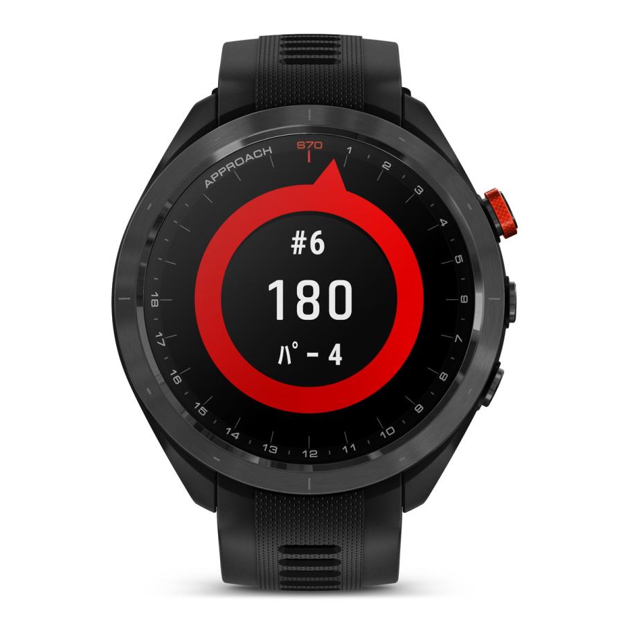 ガーミン公式直販(GARMIN) Approach S70 47mm Black ゴルフウォッチ GPSマップ Suica対応 バーチャルキャディ  010-02746-22 【日本正規品】｜garmin-official｜09