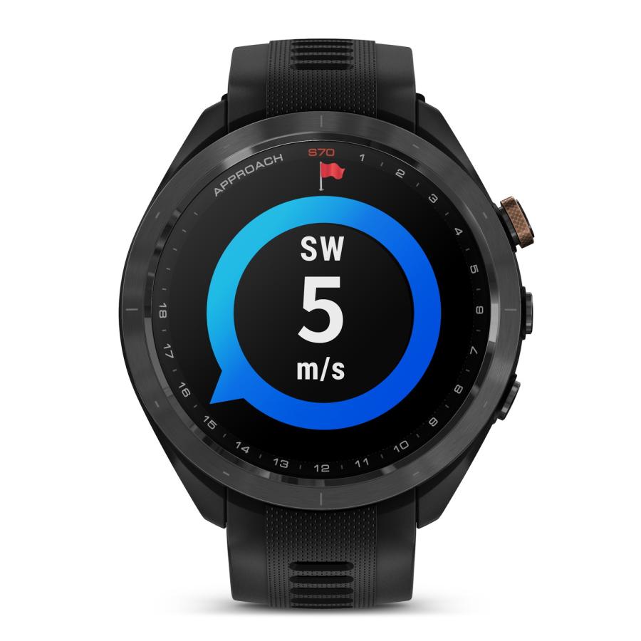 GARMIN ガーミン(GARMIN) Approach S70 47mm Black Bronze GARMIN ガーミン(GARMIN) Approach S70 47mm Black Bronze