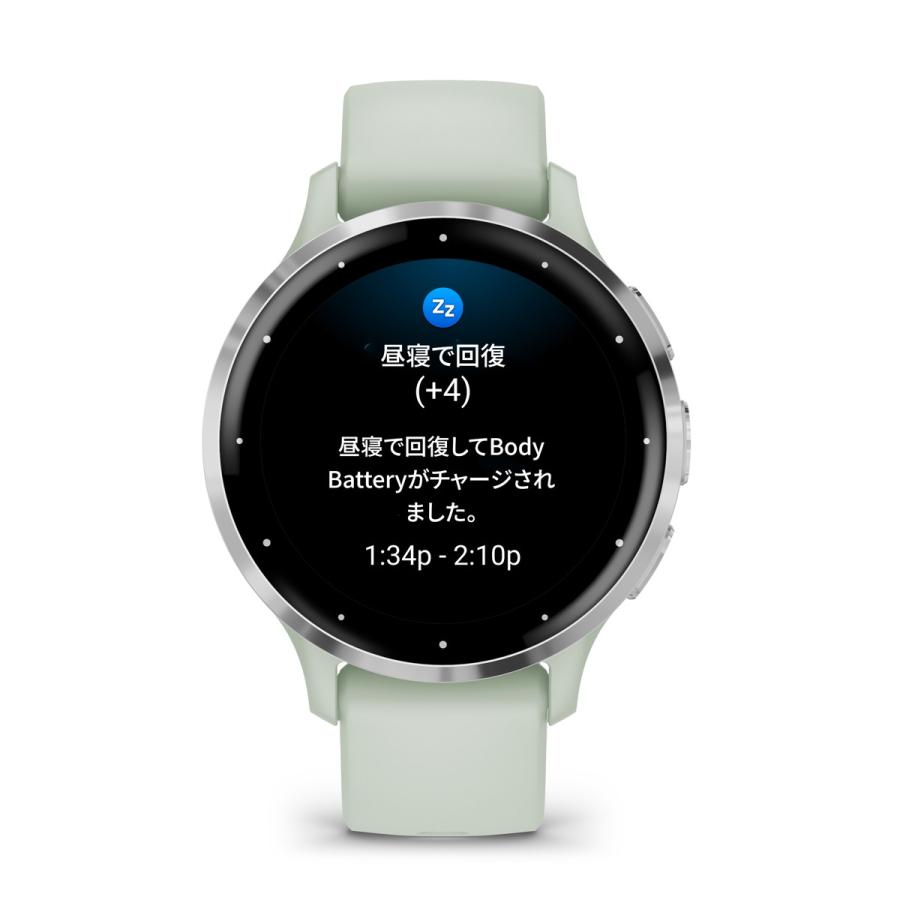 GARMIN GARMIN(ガーミン) Venu 3S Sage Gray / Silver AMOLED