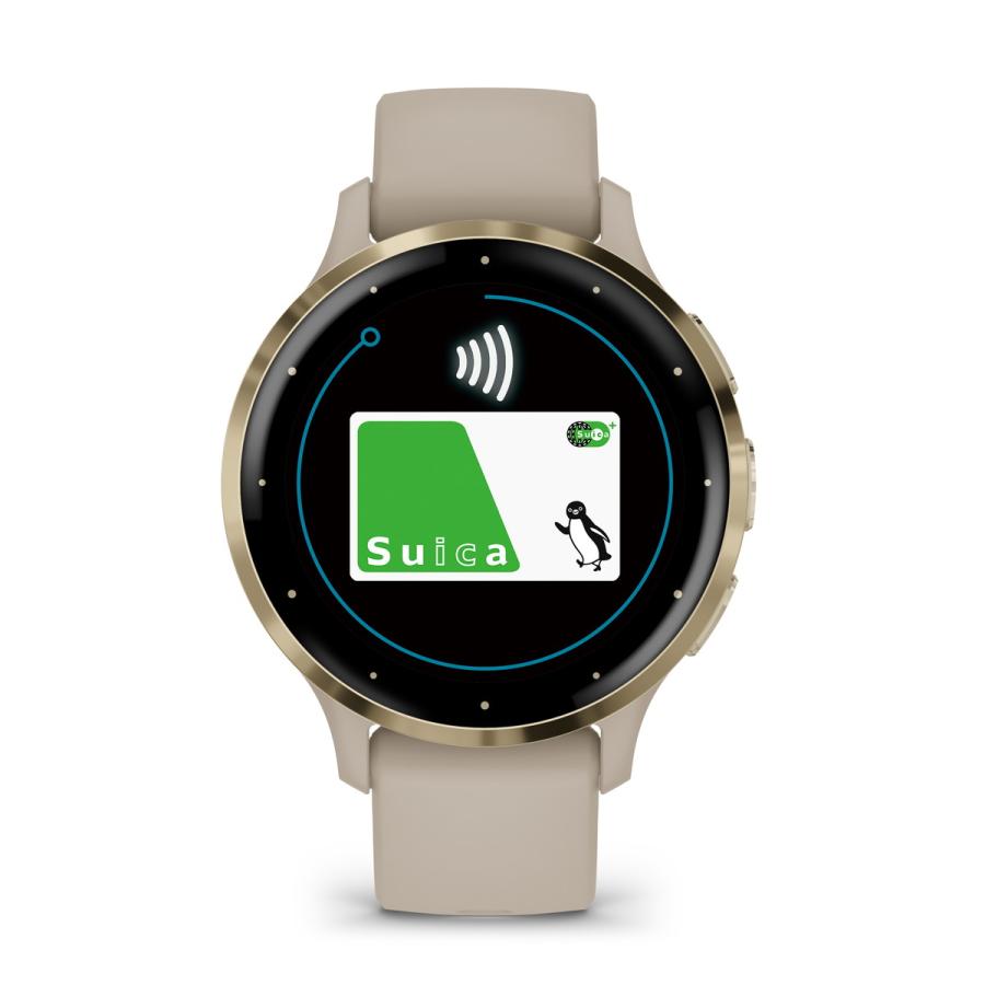 GARMIN GARMIN(ガーミン) Venu 3S French Gray / Cream Gold GARMIN GARMIN(ガーミン) Venu 3S French Gray / Cream Gold