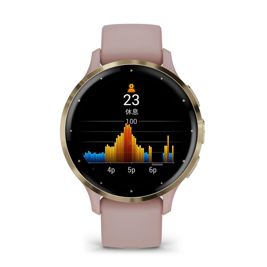 GARMIN GARMIN(ガーミン) Venu 3S Pink Dawn / Peach Gold GARMIN GARMIN(ガーミン) Venu 3S Pink Dawn / Peach Gold