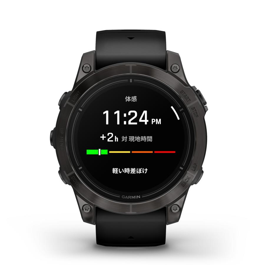 ガーミン(GARMIN) epix Pro 47mm Sapphire Ti Carbon Gray DLC / Black AMOLEDディスプレイ搭載 マルチスポーツGPSウォッチ  【日本正規品】｜garmin-official｜05