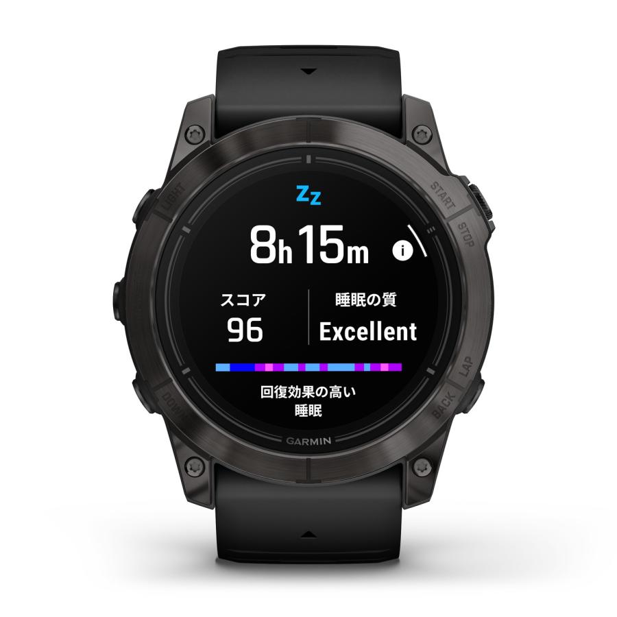 ガーミン(GARMIN) epix Pro 51mm Sapphire Ti Carbon Gray DLC / Black AMOLEDディスプレイ搭載 マルチスポーツGPSウォッチ  【日本正規品】｜garmin-official｜07