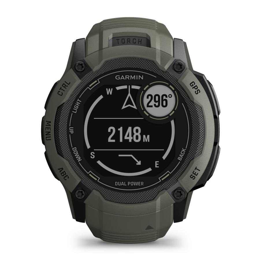 GARMIN ガーミン(GARMIN) Instinct 2X Dual Power Moss タフネス GARMIN ガーミン(GARMIN) Instinct 2X Dual Power Moss タフネス