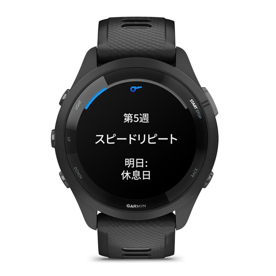 GARMIN（ガーミン）GPSランニングウォッチ Forerunner 265 Music Black 【日本正規品】｜garmin-official｜03