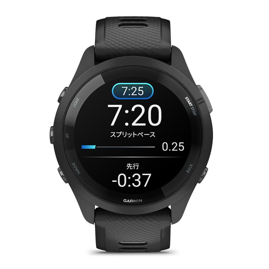 GARMIN（ガーミン）GPSランニングウォッチ Forerunner 265 Music Black 【日本正規品】｜garmin-official｜05