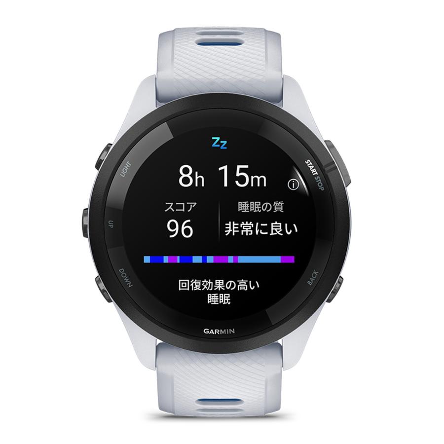 GARMIN（ガーミン）GPSランニングウォッチ Forerunner 265 Music White 【日本正規品】 :010-02810