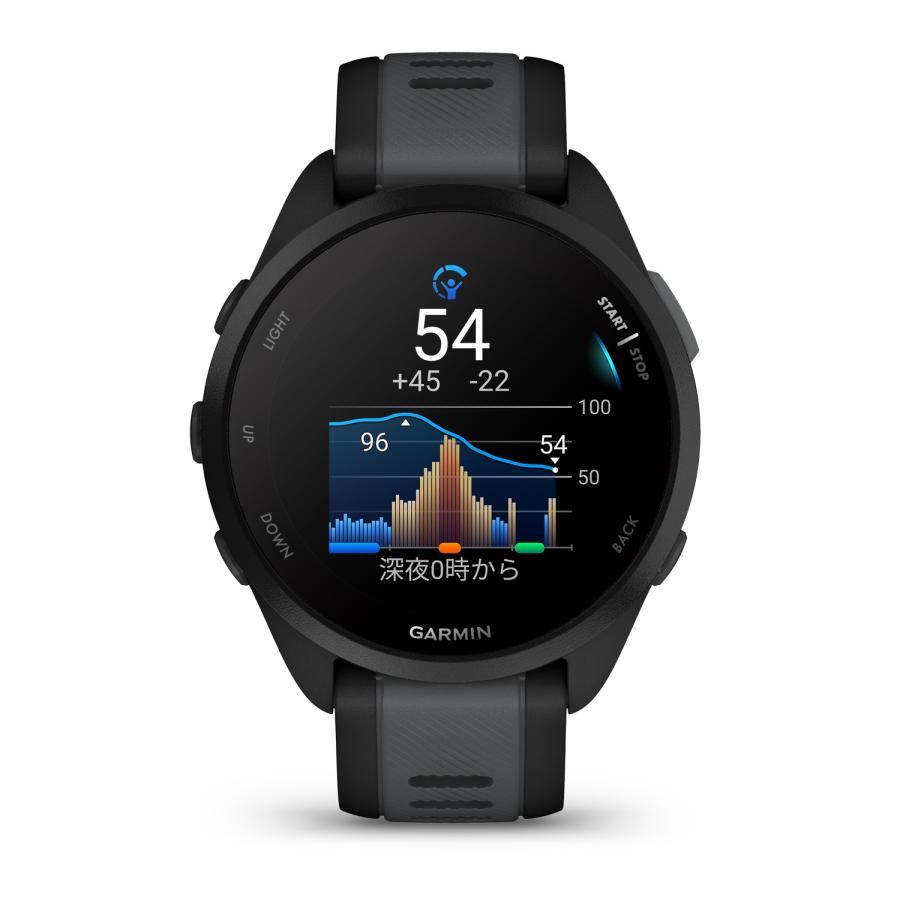 ガーミン(Garmin)  Forerunner 165 BlackGray ランニングGPSウォッチ Android/iOS対応 Suica機能搭載 AMOLEDディスプレイ【日本正規品】｜garmin-official｜02