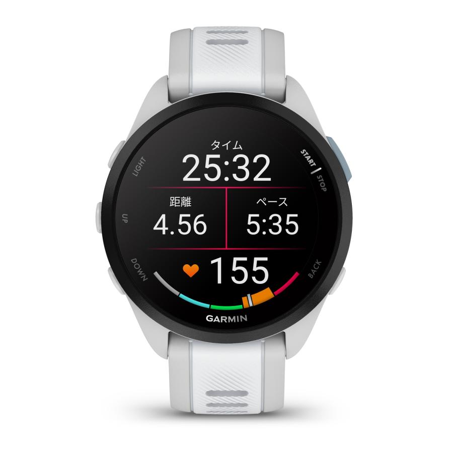 ガーミン(Garmin)  Forerunner 165 Music WhiteGray ランニングGPSウォッチ Android/iOS対応 Suica機能搭載 AMOLEDディスプレイ【日本正規品】｜garmin-official｜03