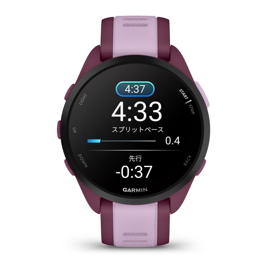 ガーミン(Garmin)  Forerunner 165 Music Berry ランニングGPSウォッチ Android/iOS対応 Suica機能搭載 AMOLEDディスプレイ【日本正規品】｜garmin-official｜08