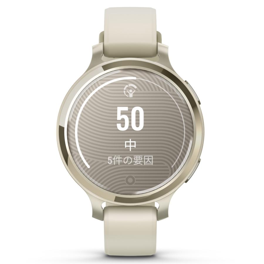 GARMIN ガーミン(GARMIN) Lily 2 Active Lunar Gold/Bone [フル
