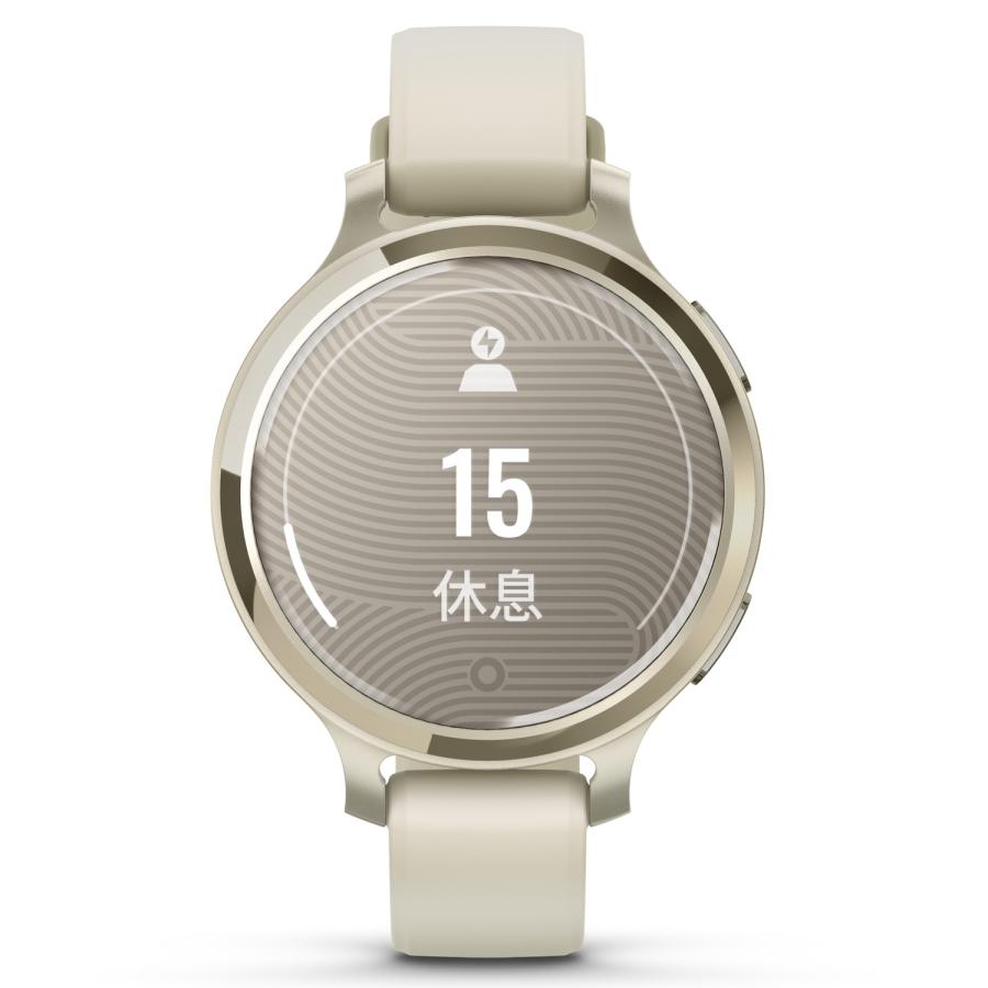 GARMIN（ガーミン） スマートウォッチ Lily 2 Active Lunar Gold/Bone