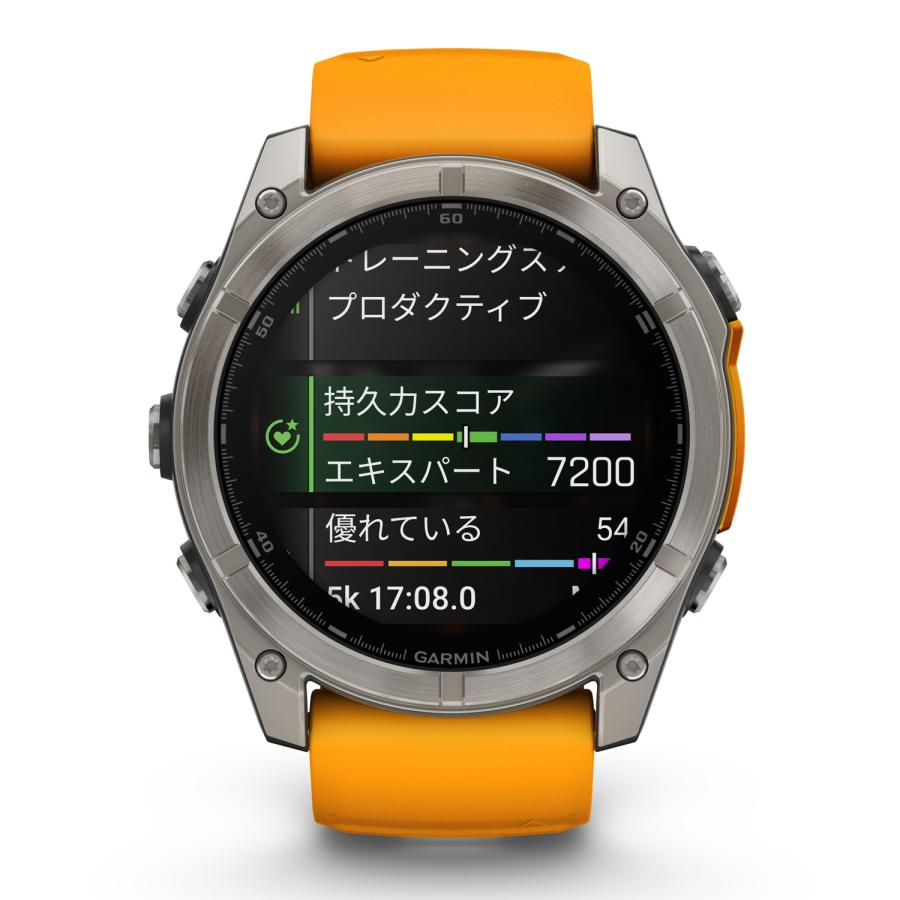 ガーミン(GARMIN) フラッグシップモデル fenix 8 Sapphire AMOLED 51mm Ti / Orange 【日本正規品】 ガーミン(GARMIN) フラッグシップモデル fenix 8 Sapphire AMOLED 51mm Ti / Orange 【日本正規品】