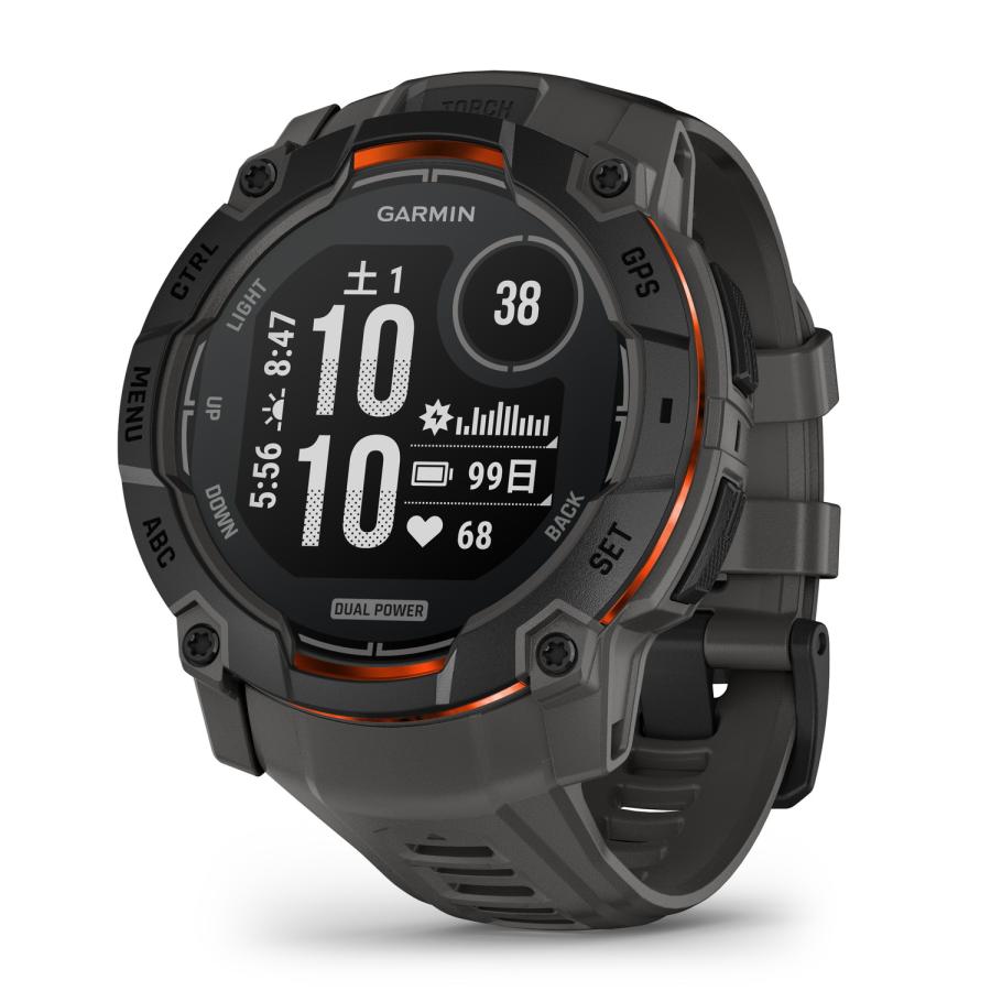 GARMIN ガーミン(GARMIN) Instinct 3 50mmサイズ Dual Power GARMIN ガーミン(GARMIN) Instinct 3 50mmサイズ Dual Power
