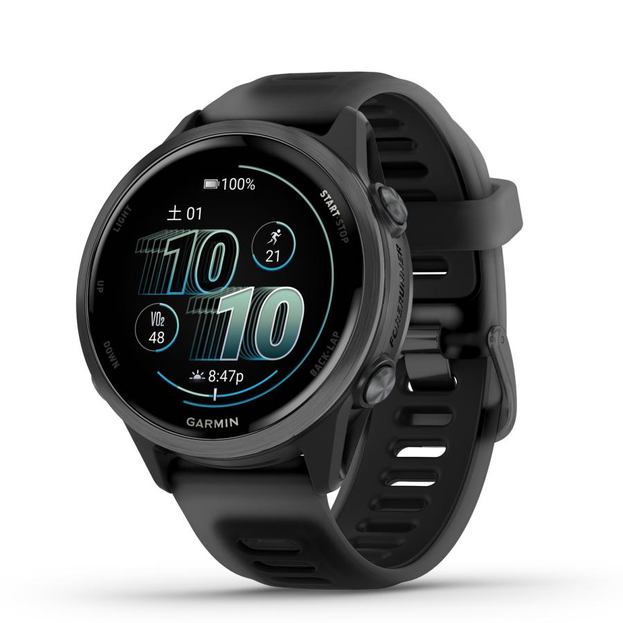 GARMIN(ガーミン) GPSランニングウォッチ Forerunner 570 42mm Black 【日本正規品】 の商品画像