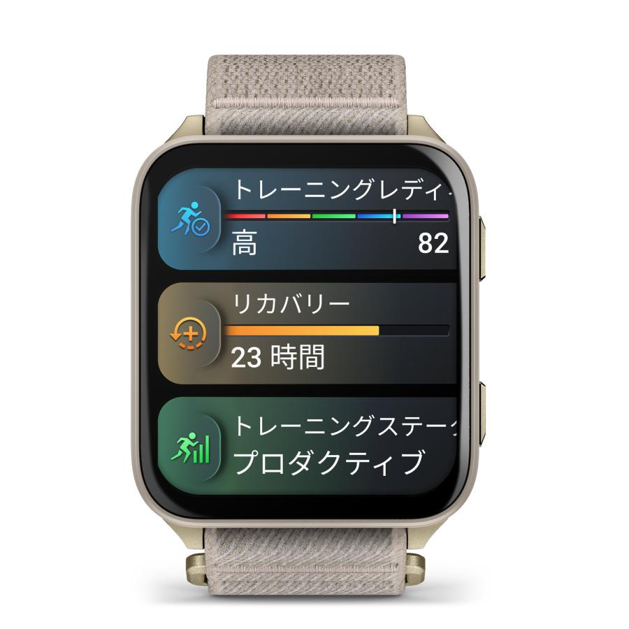 ガーミン GARMIN スマートウォッチ Venu X1 French Gray 大画面ディスプレイ 薄型 軽量 ゴルフ機能 睡眠モニタリング 【日本正規品】の画像