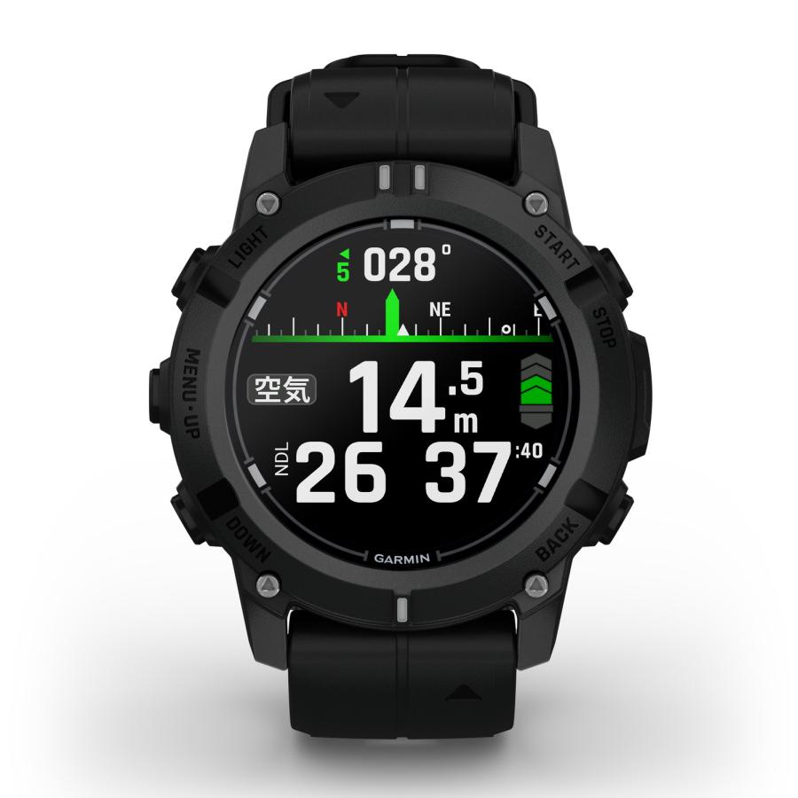 【新品未使用】GARMIN DESCENT G2 ブラック GARMIN ガーミン（GARMIN） Descent G2 Black AMOLED