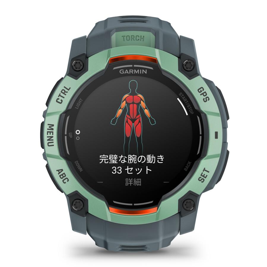 GARMIN（ガーミン） スマートウォッチ Instinct 3 50mmサイズ AMOLED