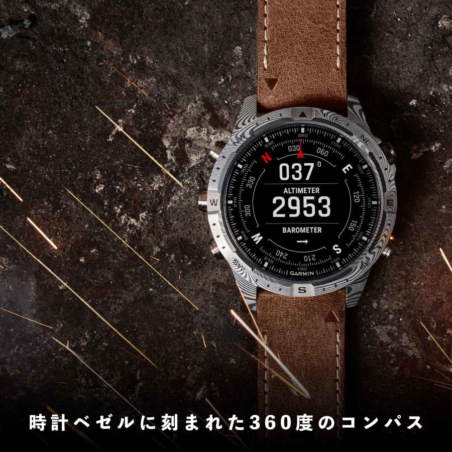 GARMIN（ガーミン） ダマスカス鋼を使った唯一無二のスマートウォッチ