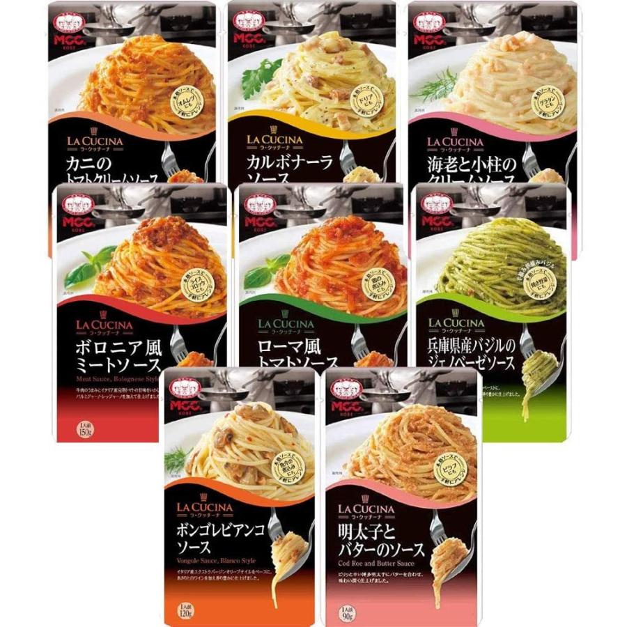 セット商品mcc レトルトパスタソース 売れ筋フレーバー8種セット Garnet Online 通販 Yahoo ショッピング