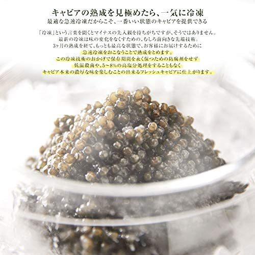 売れ済銀座 宮崎県産 九州 国産 フレッシュキャビア 生キャビア 日南キャビア きゃびあ 5g 4 冷凍 チョウザメ 魚卵 フランス ヨーロッパ 塩分 送料無料 新品 Pesqueirotreslagoas Com Br