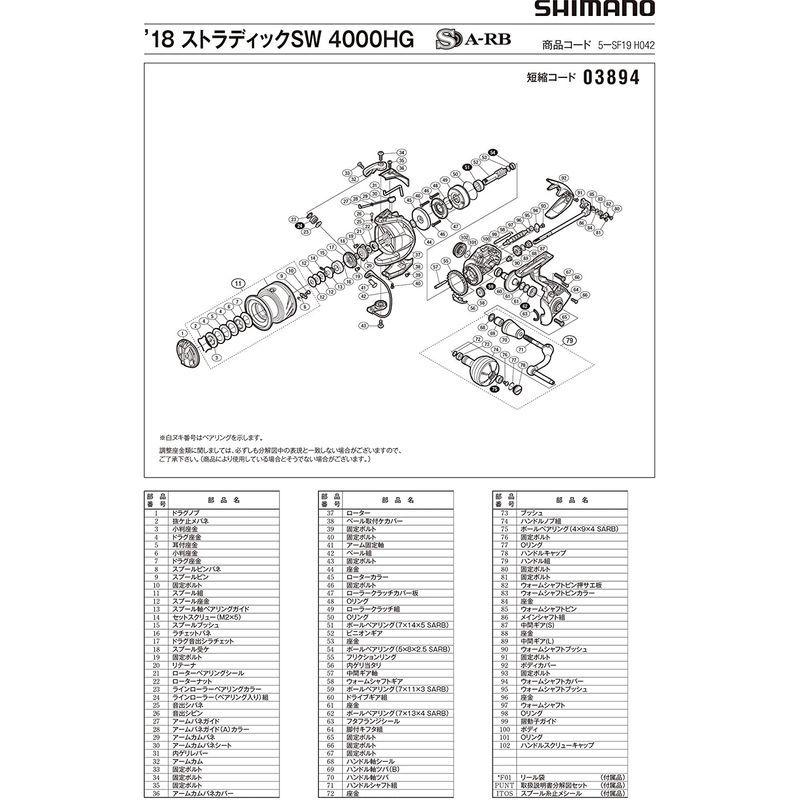 激安購入オンライン シマノ Shimano 4000hg 純正パーツ 18 ストラディック Sw 4000hg スプール組 034 11 ストラディック 18 Garnet Online 超特価セット