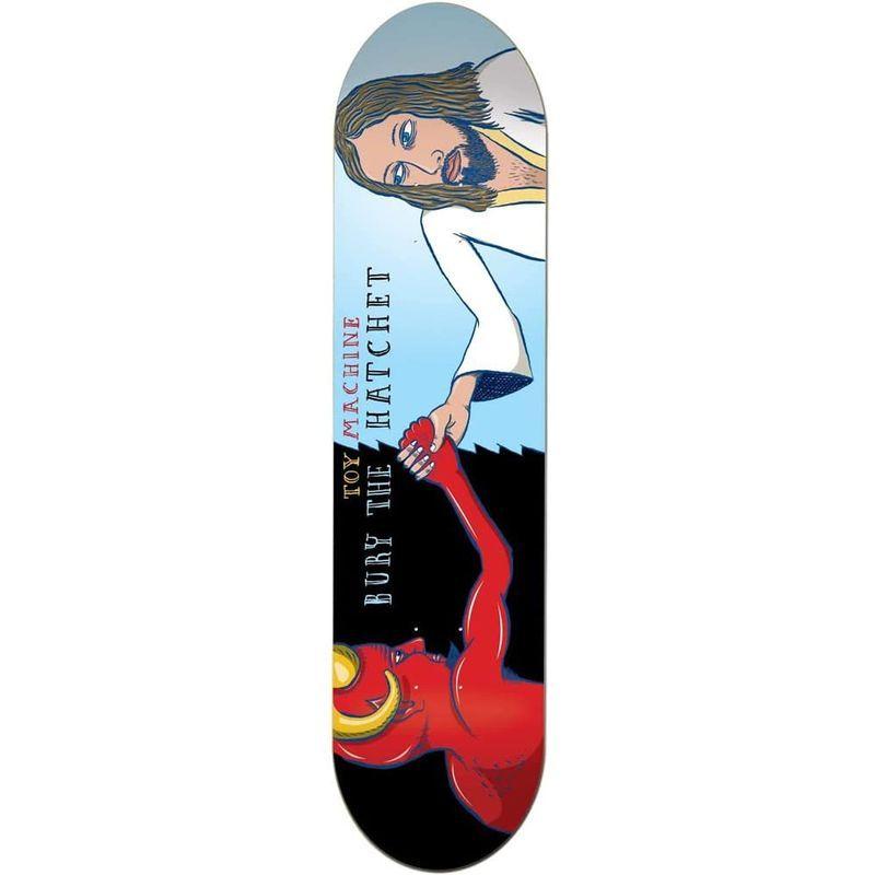 TOY MACHINE(トイマシーン) スケートボード デッキ BURY THE HATCHET (8.0 x 31.8) スケボー TOY MACHINE トイマシーン スケートボード デッキ BURY THE HATCHET スケボー