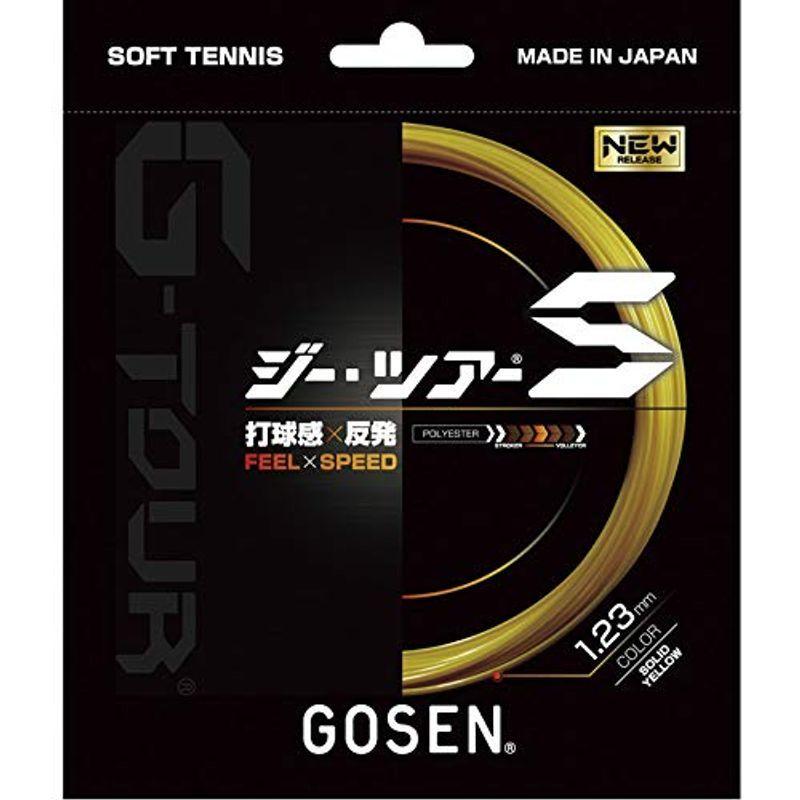 無料発送 ゴーセン GOSEN G-TOUR S 1.23mm SY G-SSGT11-SY calculadora-digital.com.br