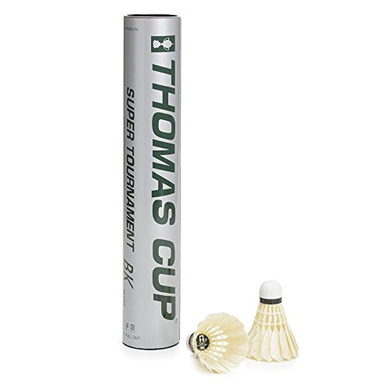 THOMAS CUP(トマスカップ) バドミントン用シャトル トマスカップSUPER TOURNAMENT BK SILVER F2 10ダ