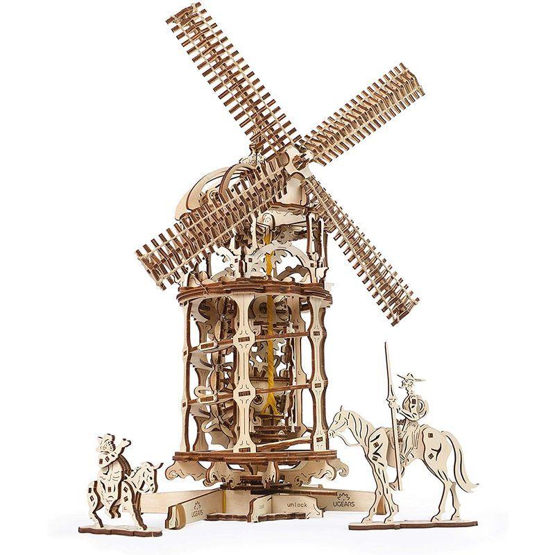 Ugears ユーギアーズ Tower Windmill 風車 木のおもちゃ 3D立体 パズル 70056 Ugears ユーギアーズ Tower Windmill 風車 木のおもちゃ 3D立体 パズル