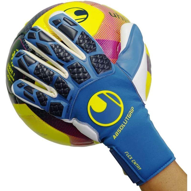 uhlsport (ウールシュポルト) 試合用 サッカー GK キーパーグローブ ハイパーアクト アブソルートグリップ ハーフネガティブ 1 uhlsport ウールシュポルト 試合用 サッカー GK キーパーグローブ ハイパーアクト アブソルートグリップ ハーフネガティブ