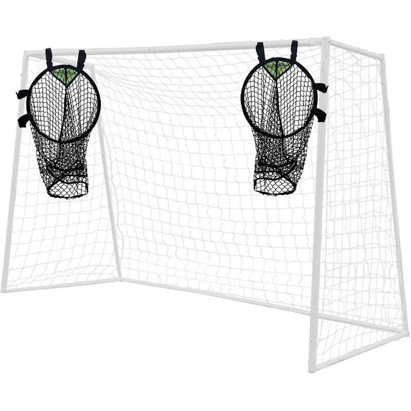 超美品 設備 備品 Voodans ボールゴールネット ボール練習ゴール サッカーゴール バスケット用ゴール 多種類のボール対応 2点セット Www Centrodelmobilebassanese It